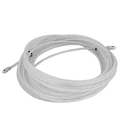 10m 33ft Electrical Wire Threader Cable Running Rods Fish Tape Pulling