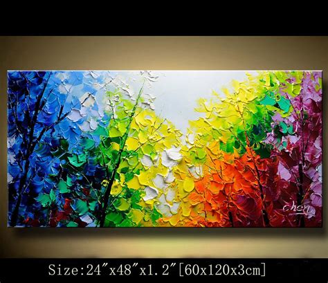Acrylic Textured Painting On Canvascontemporary Wall Art Etsy