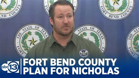 Fort Bend County's readiness plan ahead of Nicholas - YouTube