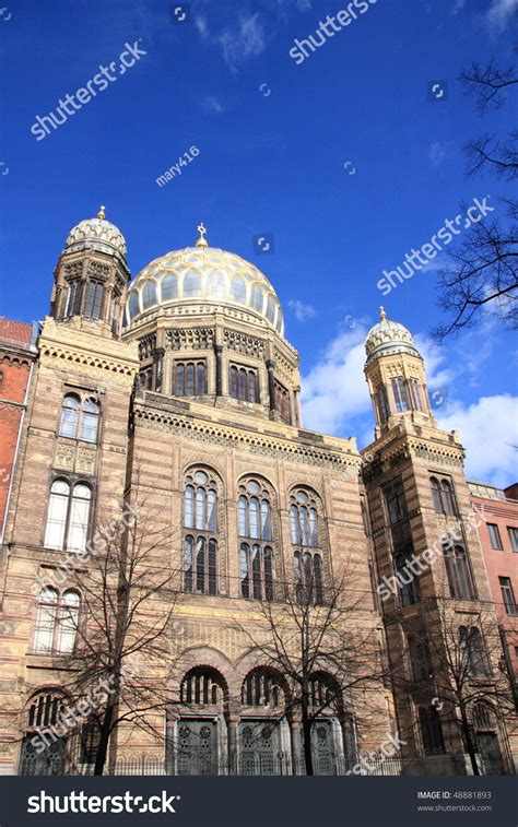 In other words, the buildings reflected the primary role of synagogues as jewish community centers, with worship as a secondary use of the space. Berlin: New Synagogue, Jewish Place Of Worship Stock Photo ...