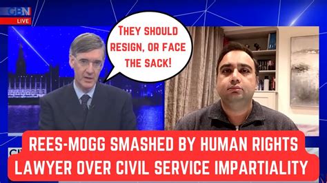 Jacob Rees Mogg Schooled By Human Rights Lawyer Over Civil Servants