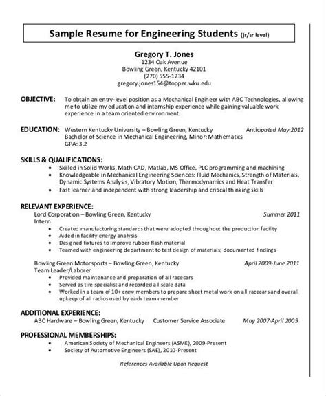 resume format  years experience resume templates