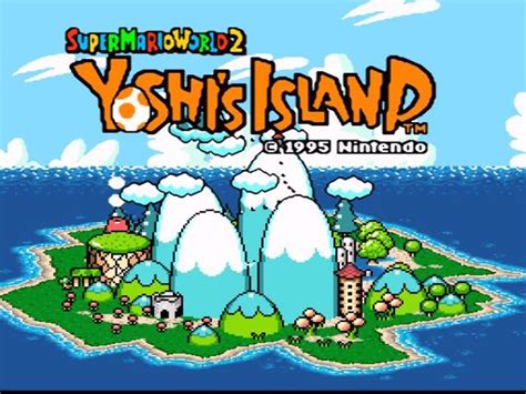 Super Mario World 2 Yoshis Island Screenshots For Snes Mobygames