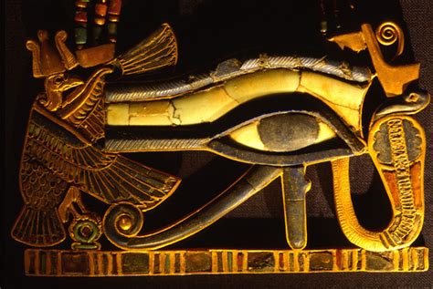 Wadjet Eye Pectoral Of Tutankhamun This Pectoral Egypt Museum