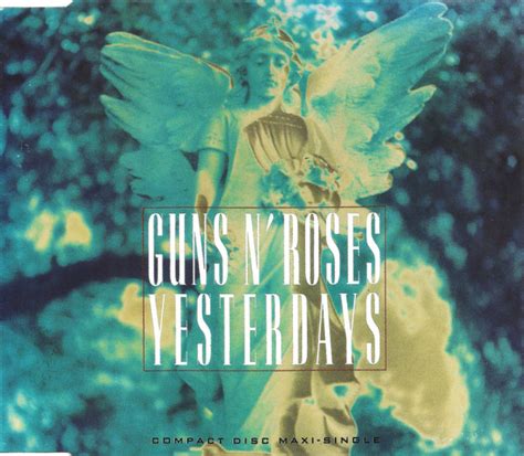 Guns N Roses Yesterdays 1992 CD Discogs