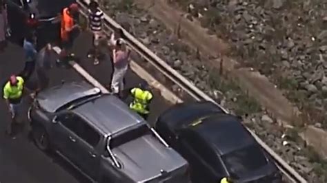 Brisbane Gold Coast Traffic Pacific Motorway Delays After Five Car Crash Au
