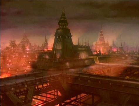 Artists Rendition Of A City On Kronos The Klingon Home Planet Wow