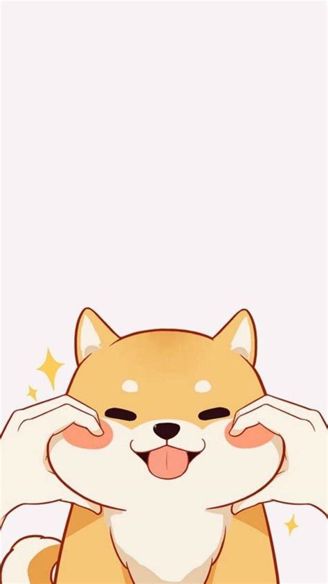 Cute Anime Dog Wallpapers Wallpaper Cave