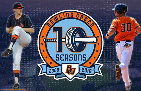 Bowling Green Hot Rods Release 10th Season Logo Ballpark Digest