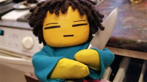 Puppet Frisk Finds A Knife Youtube