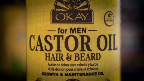 Okay Men S Castor Oil Beard And Hair Growth Oil Lightweight Youtube