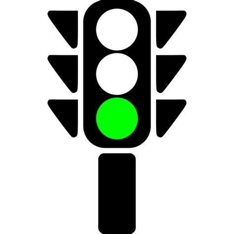 Traffic Semaphore Green Light Png Svg Clip Art For Web Download Clip