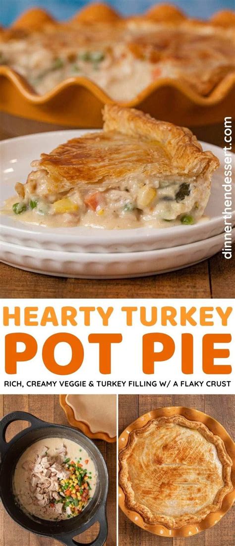 Easy Turkey Pot Pie Recipe - Dinner, then Dessert