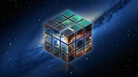 Rubiks Cube In Space Rubiks Cube Sci Fi Wallpaper Universe