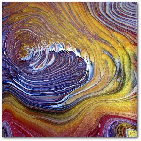 Canvas Gallery Wraps Purple And Gold Abstract Craft Supplies And Tools
