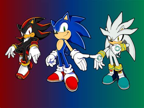 Sonic Shadow And Silver New Wallpaper V2 By 9029561 On Deviantart