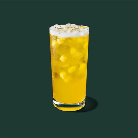 Pineapple Passionfruit Starbucks Refreshers Beverage