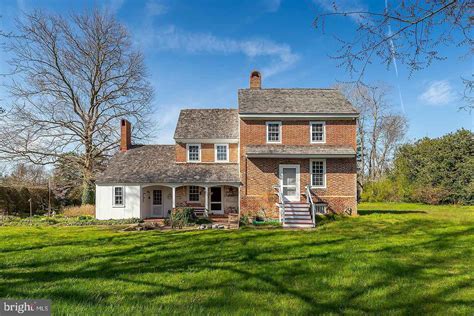 Circa 1732 Historic Brick Colonial Farmhouse For Sale Wbarn And Shed