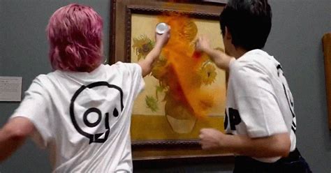 Activists Throw Soup On Van Gogh Painting Mille World