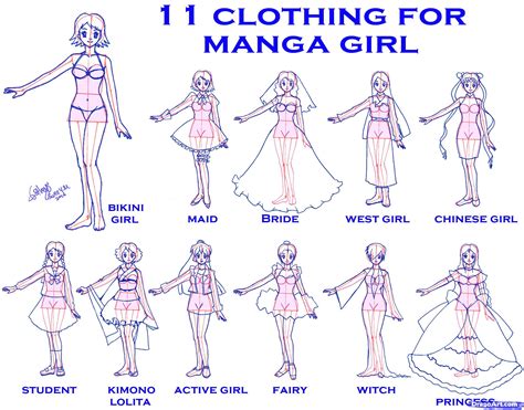 How To Draw Girls Clothing How To Draw Clothing Step By Step Figures People Free Online