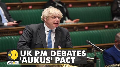 Uk Pm Boris Johnson Debates Aukus Partnership In Parliament Us