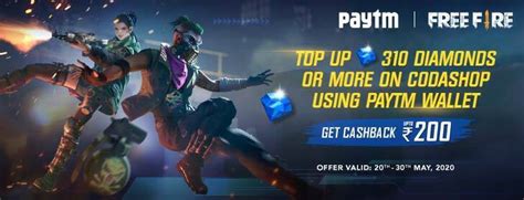 Free fire is the ultimate survival shooter game available on mobile. Top Up On Free Fire Using Paytm & Get Up To RS 200 ...