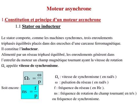 Ppt Moteur Asynchrone Powerpoint Presentation Free Download Id1482265