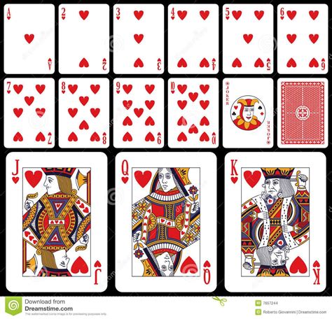 Classic Playing Cards Hearts Playing Cards Design Joker Playing