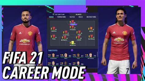 Manchester united fans will have to wait a little longer to try out new signing edinson cavani on fifa 21. FIFA 21 Career Mode | Solid! Starting XI Manchester United ...