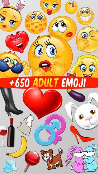 Adult Emoji Flirty Icons And Text Smiley Emoticons Download And