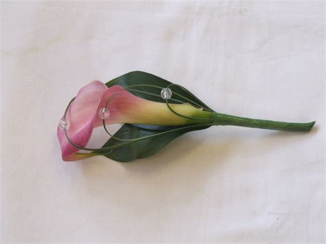 Rj S Florist Pink Calla Lily Brides Bouquet