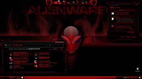 Alienware Red Skin Pack Skin Pack For Windows 11 And 10