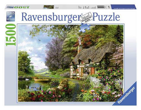 Ravensburger Country Cottage 1500 Piece Jigsaw Puzzle For Adults