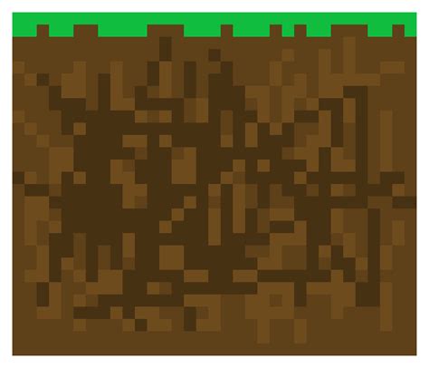 Grass Block Pixel Art I Made Minecraft Images