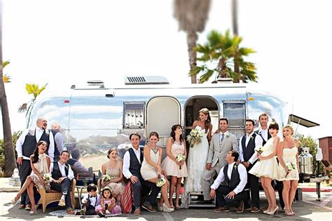 Celebrate With Silver ~ Airstream Wedding Vintage
