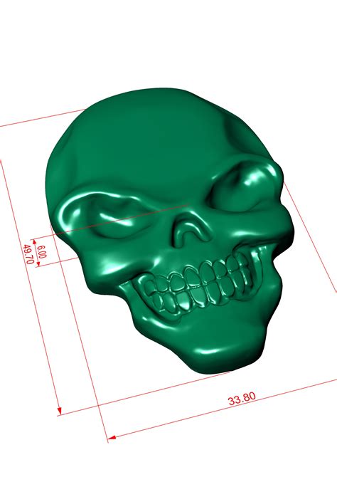 Skull 3d Model 3d Printable Cgtrader