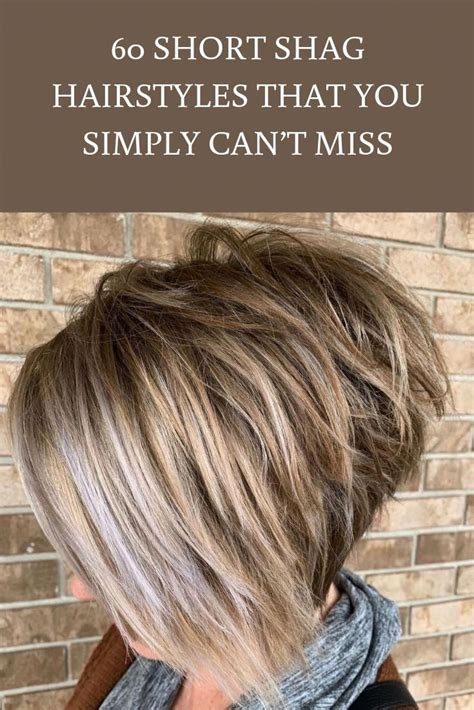 Short hairstyles back view hairstyles 2020 ideas. The back view of this shaggy, inverted bob is as ...