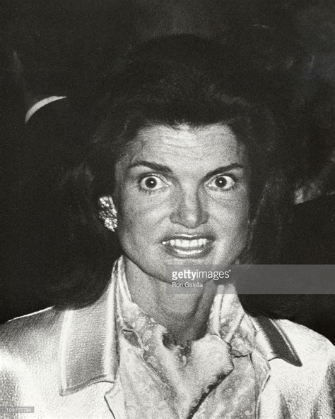 Jackie Kennedy Onassis During Opening Of Shirley Maclaines One Woman Jackie Kennedy