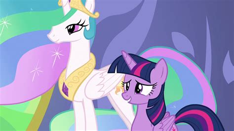 Image Celestia And Twilight Proud Of The Heroes S7e1png My Little