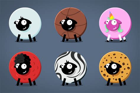 2d Cartoon Characters For Game On Behance