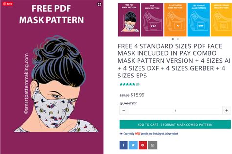 Learn how to make a face mask with one of these 7 free face mask sewing patterns. 4 PDF standard sizes Face Mask Pattern Download + 4 Sizes Ai + 4 Sizes DXF + 4 Sizes Gerber + 4 ...