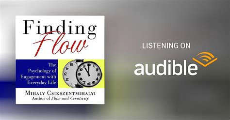 Finding Flow By Mihaly Csikszentmihalyi Audiobook Audibleca