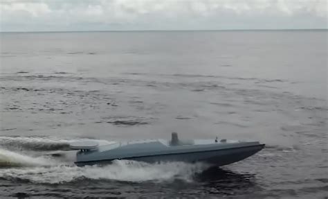 The Afu Showed The Ukrainian Marine Drone Magura V5 Which Can Hit