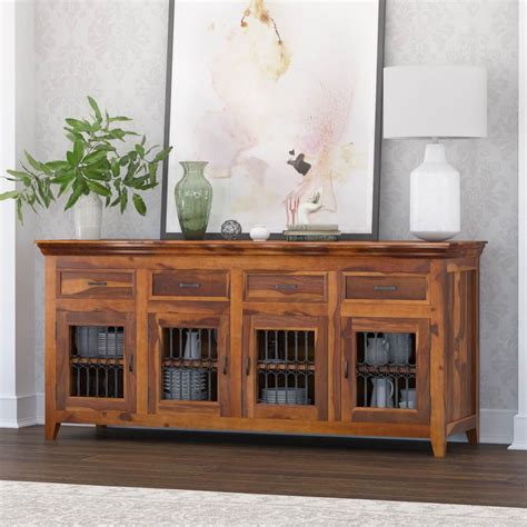 Bedroom furniture, beds, dining room furniture, dining tables, living room furniture, custom upholstery, and sofas at carolinarustica.com. San Francisco Modern Texas Solid Wood 4 Drawer Large ...