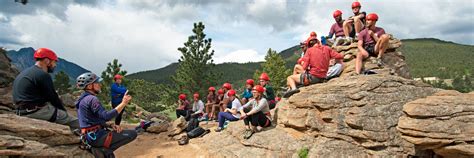 Beginner Rock Climbing Guided Climb Colorado Mountain School
