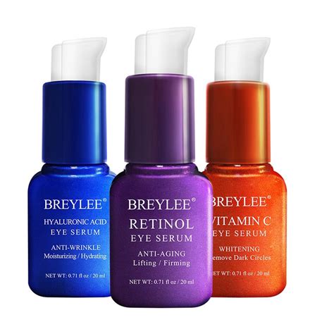 Breylee Eye Serum Eye Mask Retinol Hyaluronic Acid Vitamin C Eye Care