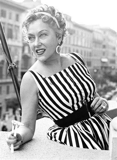 gloriaswanson “ gloria swanson on the terrace of her hotel in via veneto rome italy july 1954