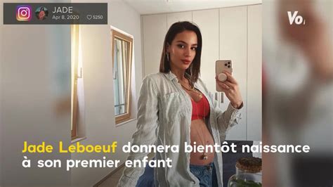 VOICI Jade Leboeuf Enceinte Ce Surnom Peu Flatteur Que Lui Donne Son