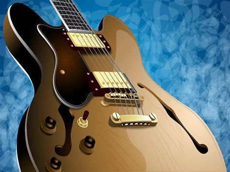 Realistic Guitar Vector Art And Graphics