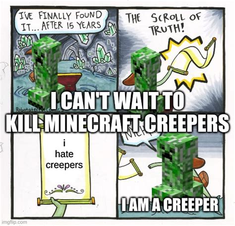 Creeper Scroll Imgflip